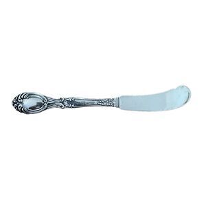 Frank Whiting Flat Handle Butter Knife Spreader Victoria-Florence Sterling 1905